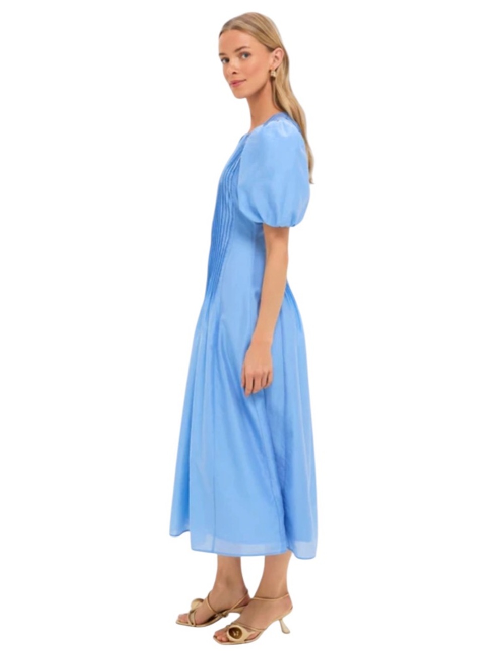 NEW Tuckernuck Mere Maxi Dress. Cerulean Blue. XS. NWT - Picture 3 of 11